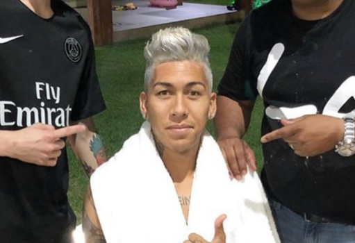 firmino's new haircut