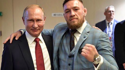 Conor McGregor met Vladimir Putin at the World Cup final and his comments are very controversial