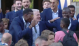 WATCH: Paul Pogba leads French celebrations with a song for N’Golo Kante