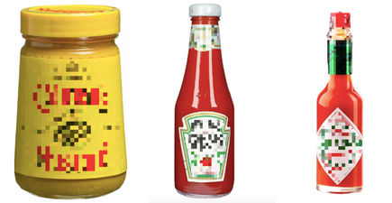 QUIZ: Can you name the condiment after the label has been pixelated?