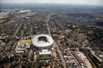 People have noticed something odd about the shape of Tottenham’s new stadium