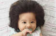 Seven-month-old baby’s hair means she has tens of thousands of Instagram followers