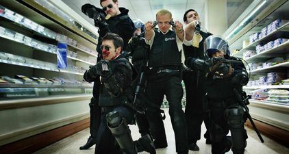 Simon Pegg shared his idea for a Hot Fuzz sequel, and it sounds great
