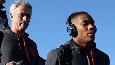 Jose Mourinho turns to press officer after Anthony Martial question