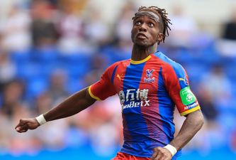 Wilfried Zaha’s latest Instagram post would suggest he is staying put at Crystal Palace