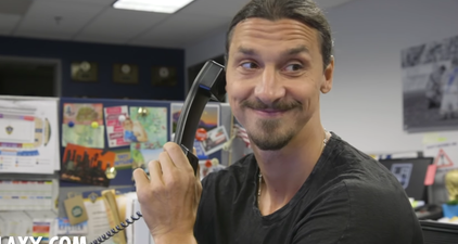 Zlatan Ibrahimović is casually calling up LA Galaxy season ticket holders to thank them for renewing