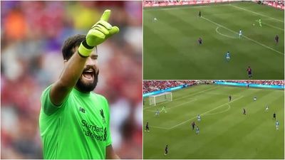 Alisson’s distribution leaves Liverpool supporters salivating