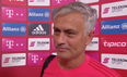 Jose Mourinho was unusually excited about playing Man United youngsters against Bayern Munich