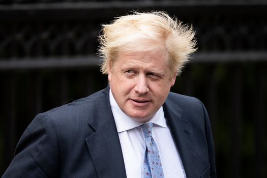 LONDON, ENGLAND - JULY 18: Boris Johnson leaves his grace-and-favour residence in Carlton Gardens near Buckingham Palace on July 18, 2018 in London, England. The Former Foreign Secretary is expected to make his first speech today after resigning from government 9 days ago. (Photo by Dan Kitwood/Getty Images)