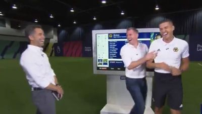 Jamie Carragher pulls brilliant prank on Wolves’ Conor Coady