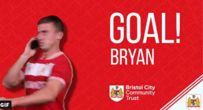 Bristol City post hilarious farewell goal gif to departed left-back Joe Bryan