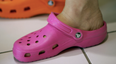 Crocs has announced it is closing its remaining factories