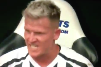 Matt Ritchie was the angriest man on Tyneside after being subbed against Spurs