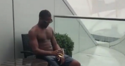 Patrice Evra posts strangest video yet on social media