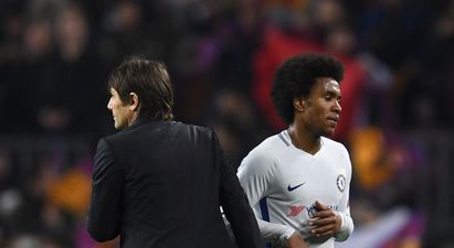 Willian makes it perfectly clear he would’ve left Chelsea had Antonio Conte stayed