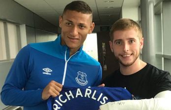 Richarlison gives signed shirt to fan who dislocated his elbow during goal celebrations