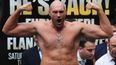 Tyson Fury weighs in considerably lighter than last outing