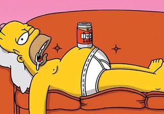 Homer Simpson as a real human being is the weirdest thing you’ll see all day