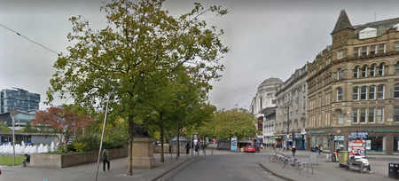 Teenagers arrested after three men stabbed in Manchester city centre overnight