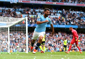 Sergio Aguero just became one of the top 10 goalscorers in Premier League history