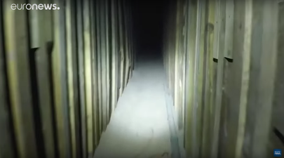 US Police find secret drug tunnel to Mexico in an abandoned KFC