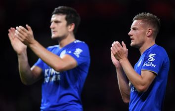 Jamie Vardy praises Harry Maguire’s “slab head” after late Leicester winner