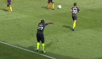 Benjamin Mendy mocked for greatest / worst throw-in of the season so far