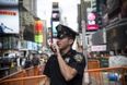 Bees infested a hot dog stand and shut down Times Square