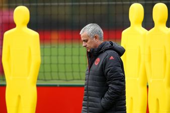 Jose Mourinho’s absence from training means he’s definitely, definitely getting sacked