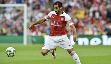 Henrikh Mkhitaryan might not be allowed to play in one of Arsenal’s Europa League matches for political reasons