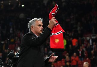 Jose Mourinho delighted Manchester United fans at Old Trafford on Friday night