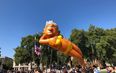 Far fewer than expected turn out to bikini blimp protest to ‘humiliate Sadiq Khan in his hometown’