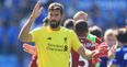 Liverpool goalkeeper Alisson exchanged words with teammate after howler