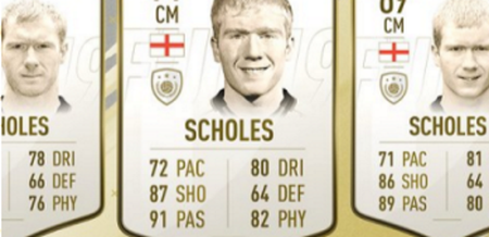 FIFA 19 have thrown Paul Scholes into the mix of the Gerrard-Lampard debate