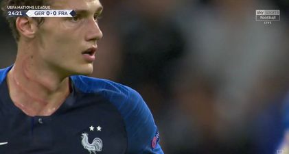 Benjamin Pavard left with Wolverine-esque scars after Antonio Rüdiger scrapes studs down his neck