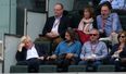 Boris Johnson appeared on the big screen at the Oval and was booed by the crowd