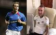 Watch: Rangers legend Fernando Ricksen uses voice machine to thank fans for support