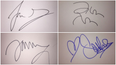 QUIZ: Can you guess the celebrity autograph?