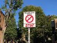 Parking space made ‘for drug dealers only’ and ‘needle free zone’ signs put up by activists in London