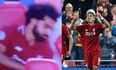 Some mistakenly thought Mo Salah reacted angrily to Roberto Firmino’s winner against PSG