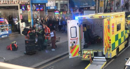 16-year-old boy stabbed in broad daylight outside tube station