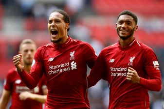 Virgil van Dijk clocked a faster top speed than Kylian Mbappe during Liverpool’s win over PSG