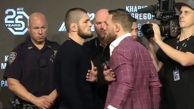 Conor McGregor’s first face-off with Khabib Nurmagomedov didn’t disappoint