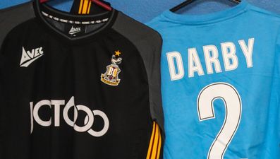 Bradford City wear special warm-up shirts in tribute to Stephen Darby