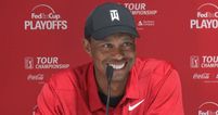 Tiger Woods’ final answer of his press conference had the room in stitches