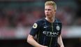 Kevin De Bruyne could be back from injury in time for the Manchester derby