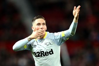 Harry Wilson gives nod to Liverpool with cheeky celebration against Manchester United