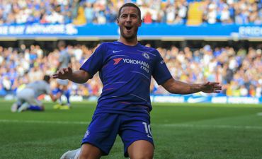 Eden Hazard commits to never doing a knee slide celebration again