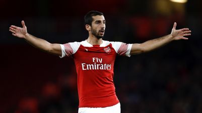 Henrikh Mkhitaryan will miss Arsenal’s Europa League trip to Qarabag