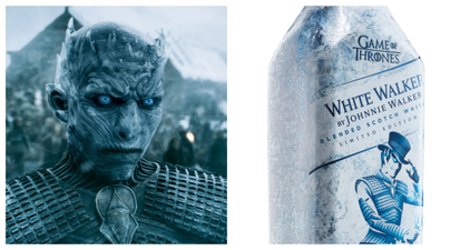 Johnnie Walker have launched a White Walker whiskey for Game of Thrones fans